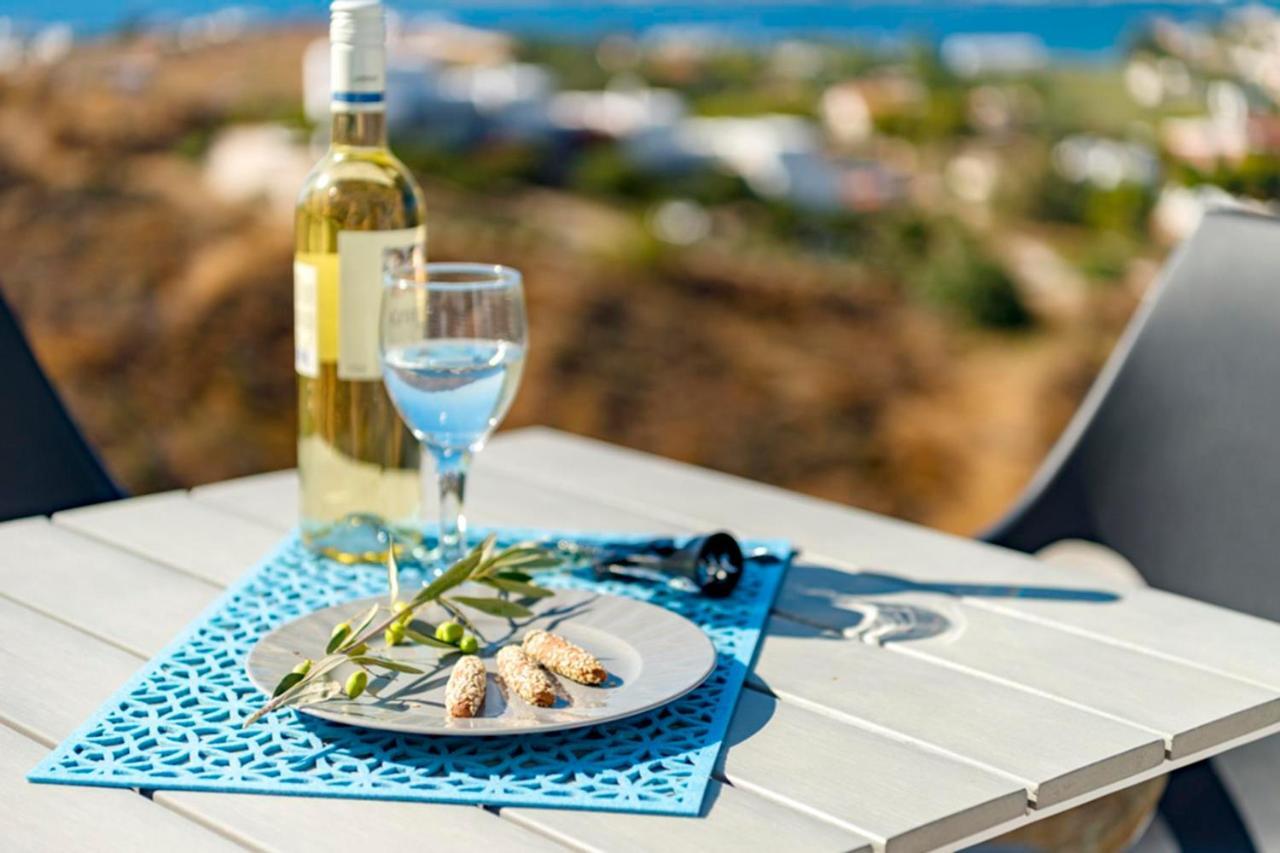 Вилла Oceania House With Sea View Posidhonia  Экстерьер фото