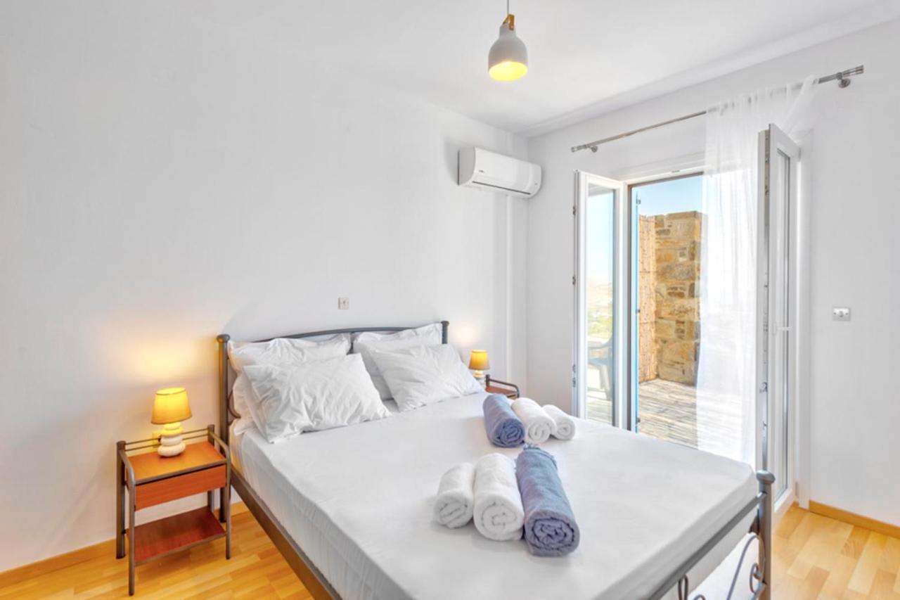 Вилла Oceania House With Sea View Posidhonia  Экстерьер фото