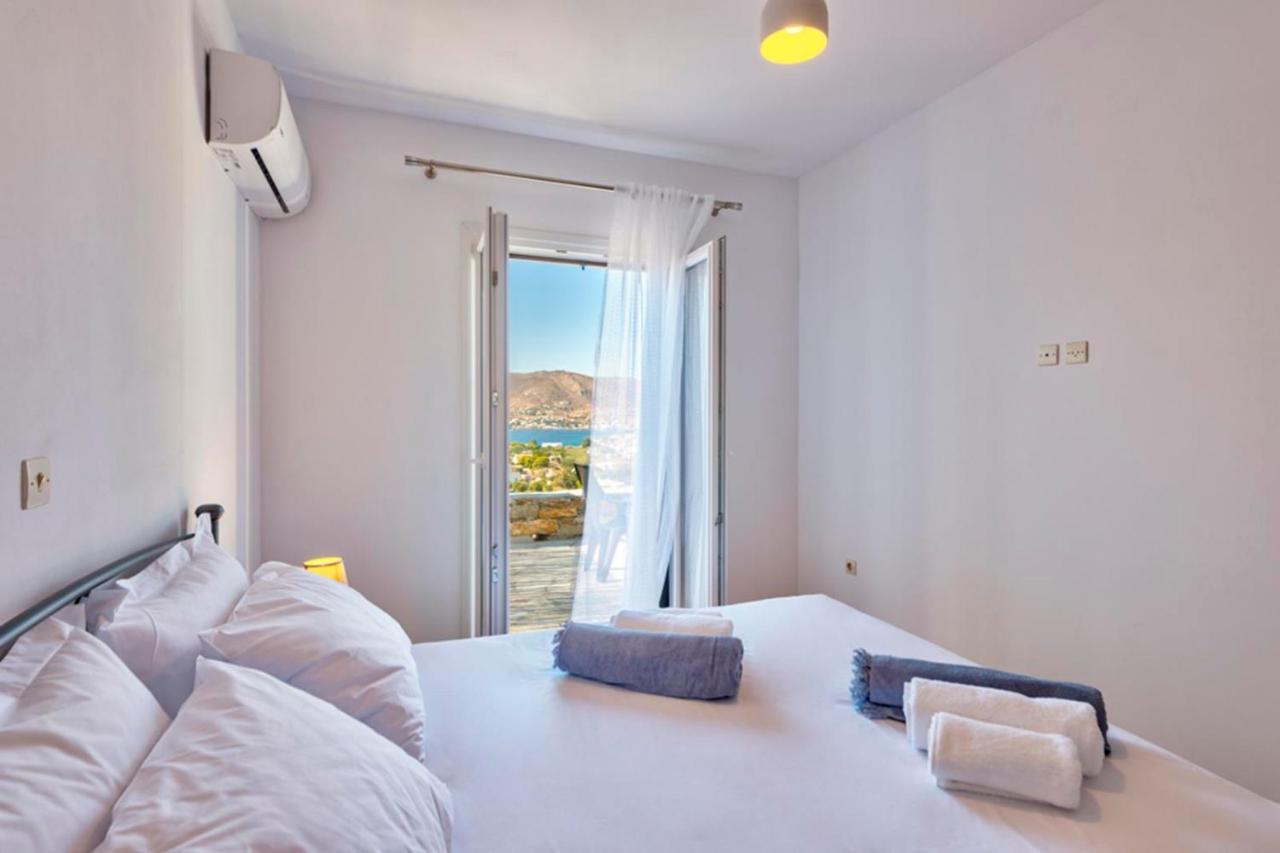 Вилла Oceania House With Sea View Posidhonia  Экстерьер фото