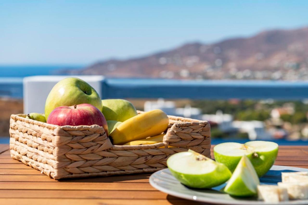 Вилла Oceania House With Sea View Posidhonia  Экстерьер фото
