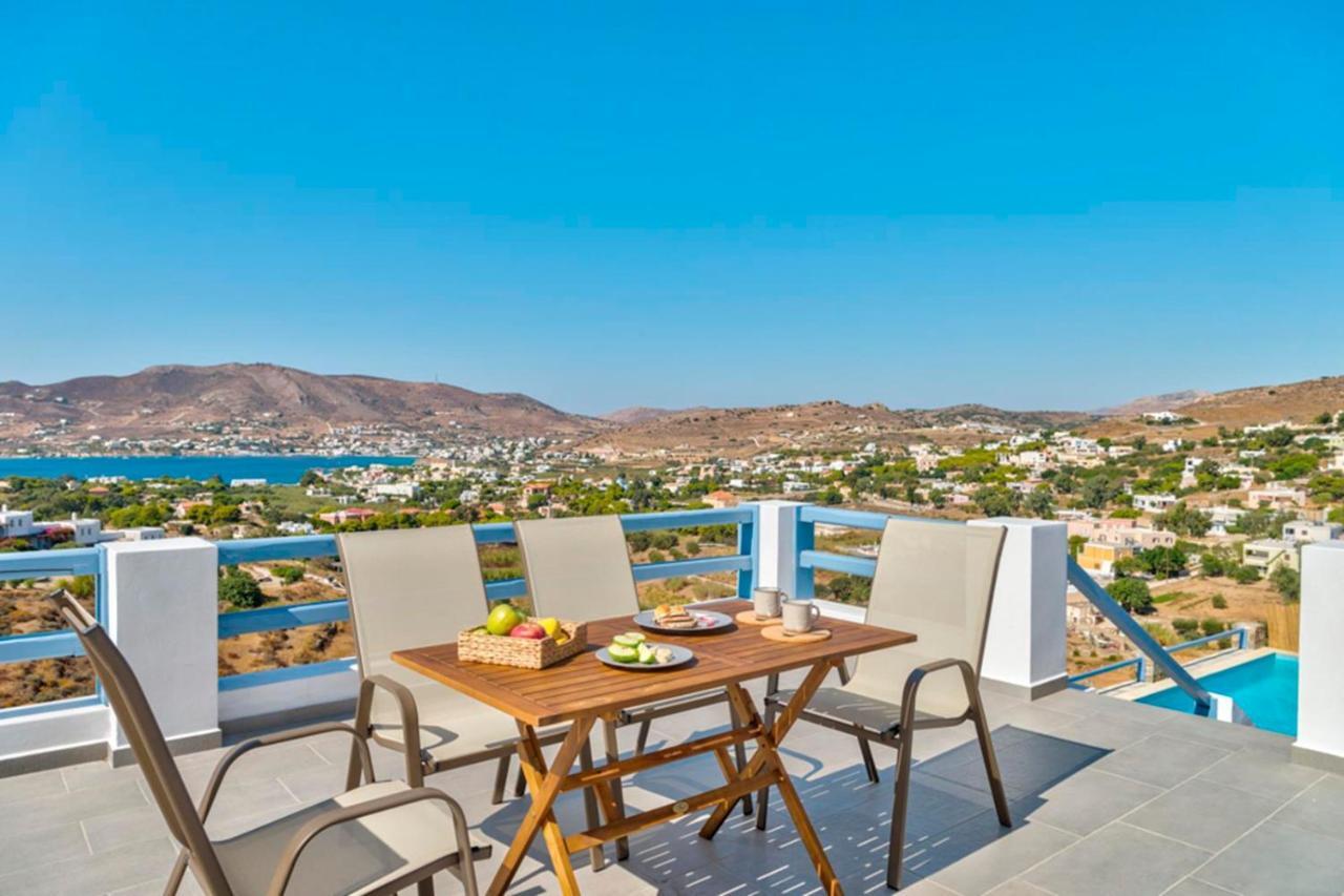 Вилла Oceania House With Sea View Posidhonia  Экстерьер фото