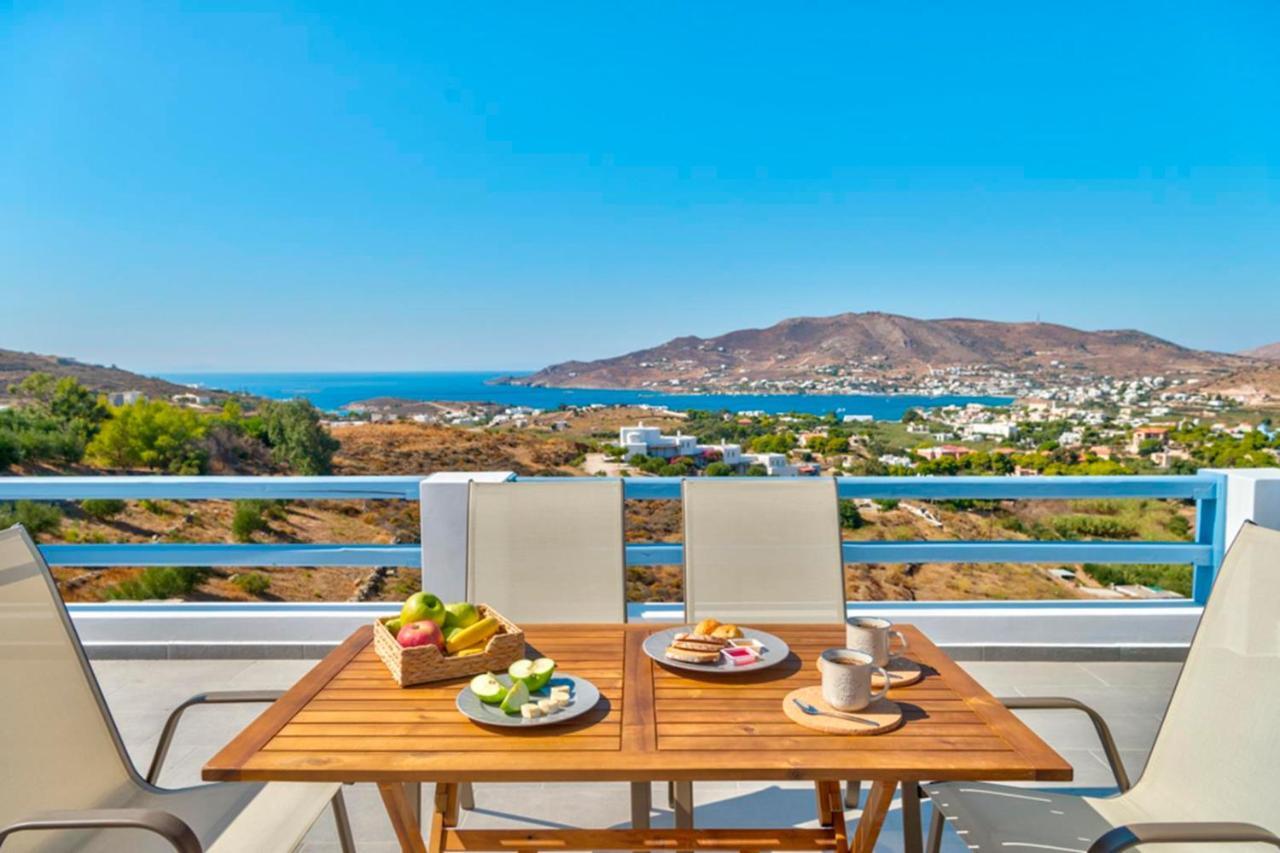 Вилла Oceania House With Sea View Posidhonia  Экстерьер фото
