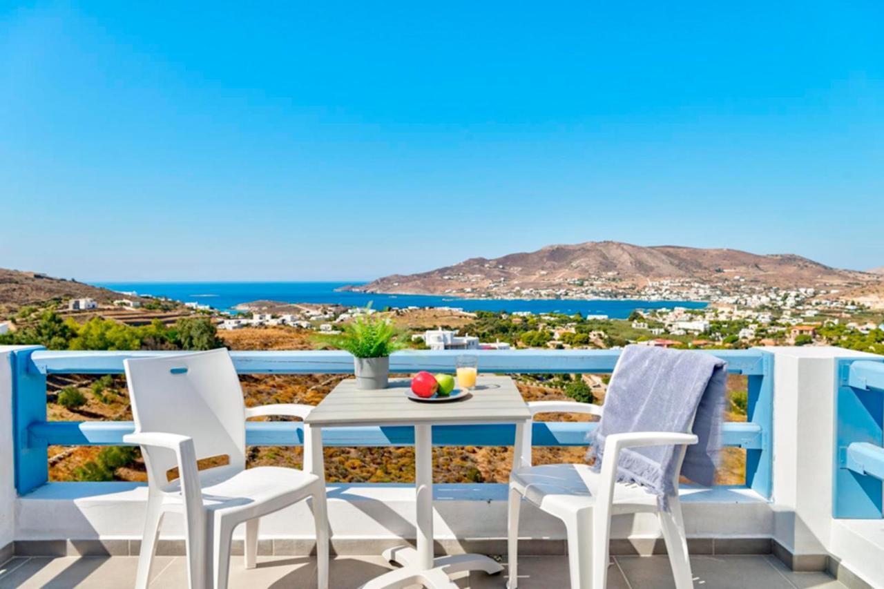 Вилла Oceania House With Sea View Posidhonia  Экстерьер фото