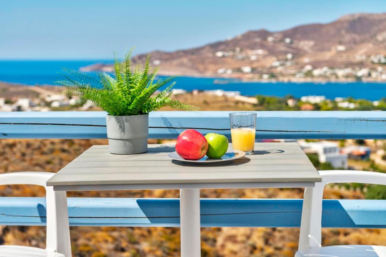 Вилла Oceania House With Sea View Posidhonia  Экстерьер фото