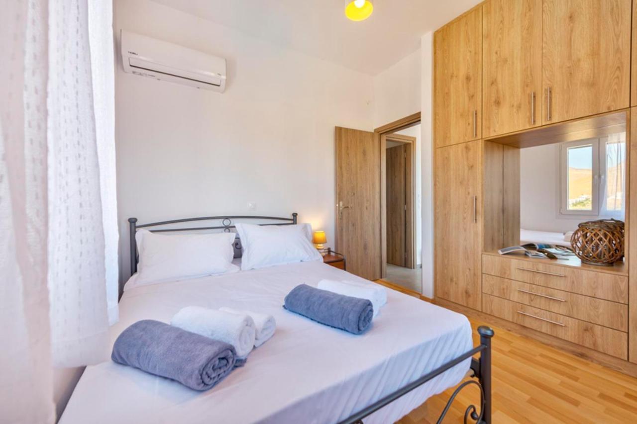 Вилла Oceania House With Sea View Posidhonia  Экстерьер фото