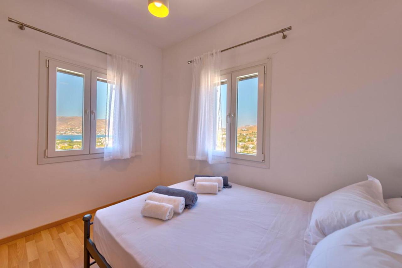 Вилла Oceania House With Sea View Posidhonia  Экстерьер фото