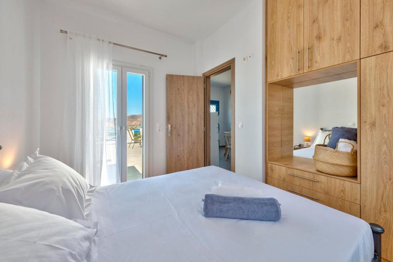Вилла Oceania House With Sea View Posidhonia  Экстерьер фото